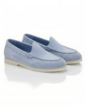 The Signore Loafer | Riviera Blue Suede Leather