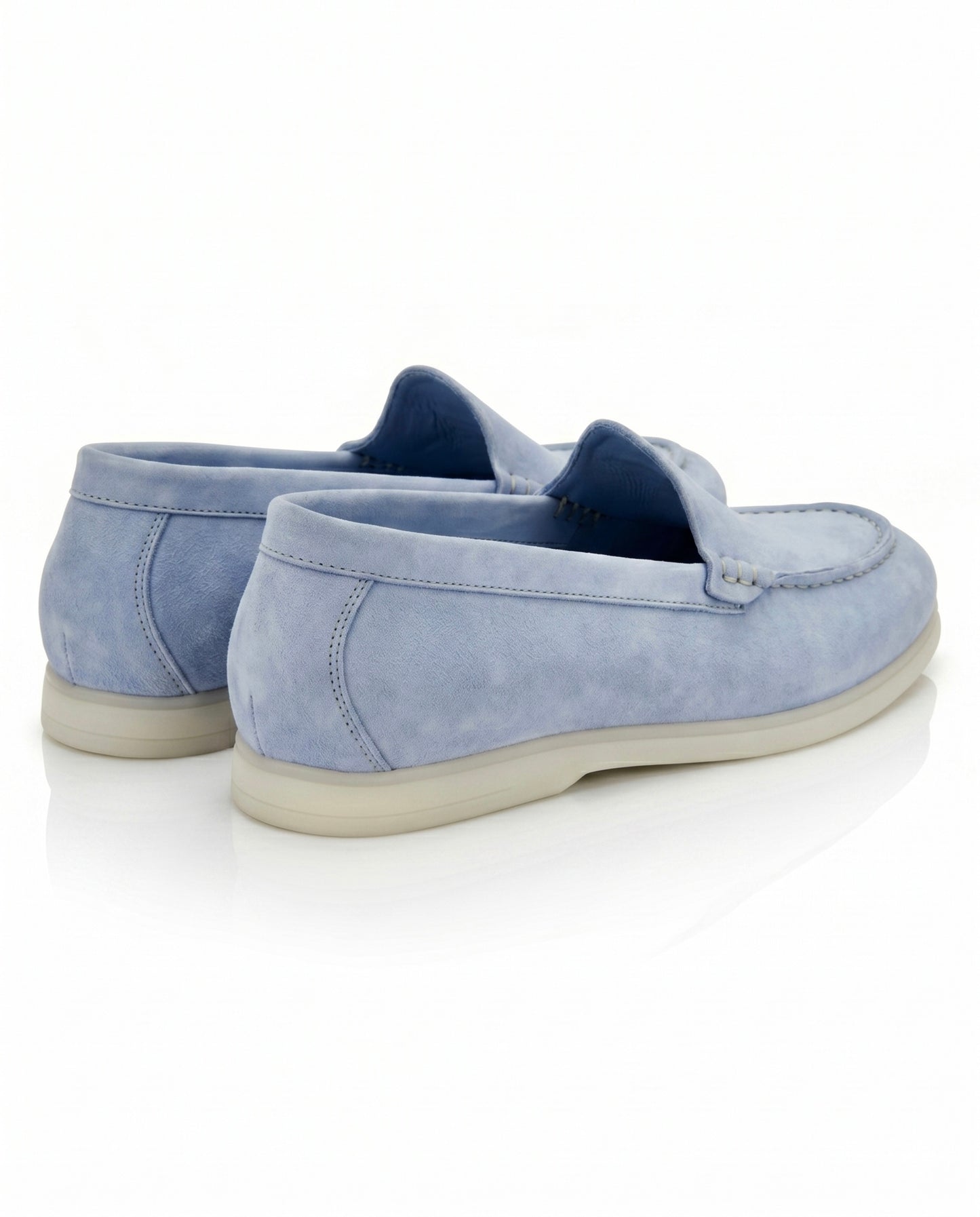 The Signore Loafer | Riviera Blue Suede Leather