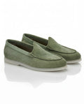 The Signore Loafer | Tuscan Olive Suede Leather